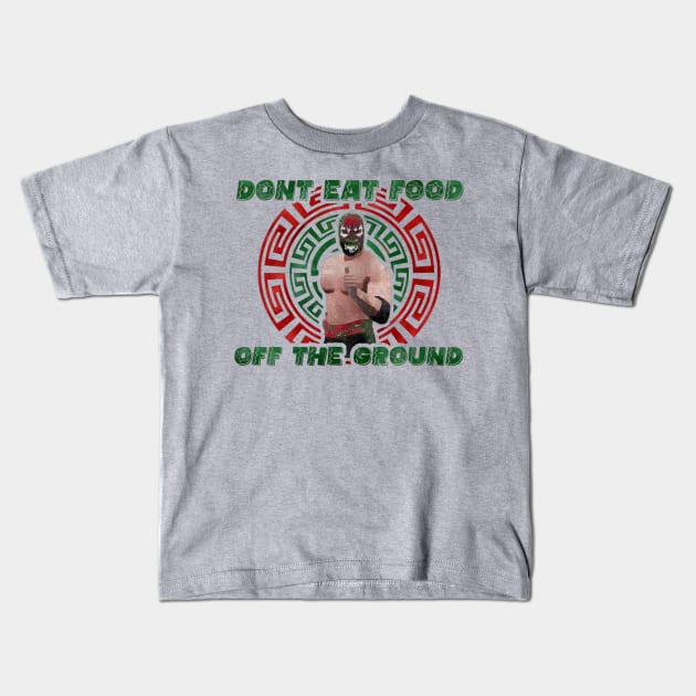 Niño Planta Don't Eat Food Off The Ground Kids T-Shirt by KTEstore